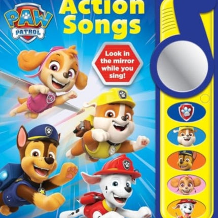 Nickelodeon Paw Patrol Action Songs Sound Book