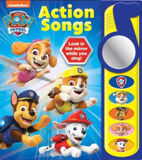 Nickelodeon Paw Patrol Action Songs Sound Book