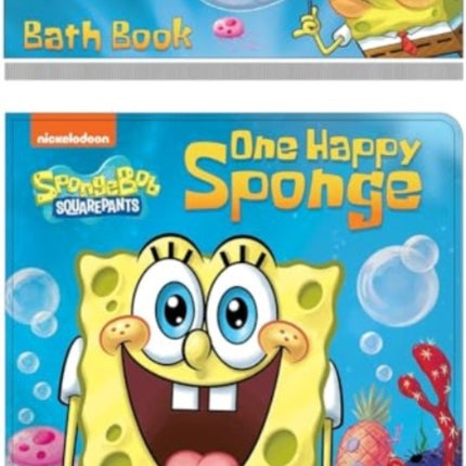 Nickelodeon Spongebob Squarepants One Happy Sponge Bath Book