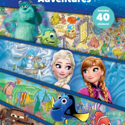 Disney Movie Adventures Look and Find