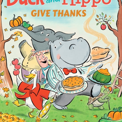 Duck and Hippo Give Thanks