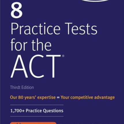 8 Practice Tests for the ACT: 1,700+ Practice Questions