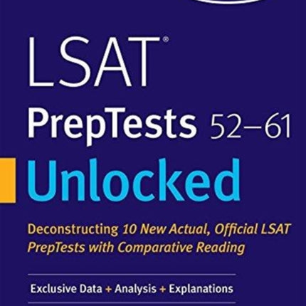 LSAT PrepTests 5261 Unlocked