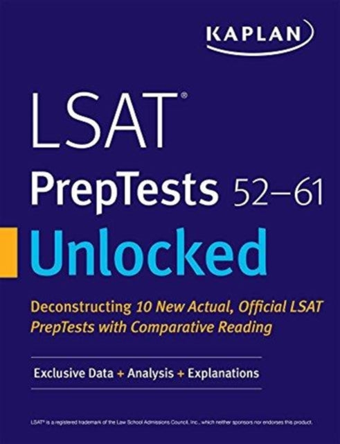 LSAT PrepTests 5261 Unlocked