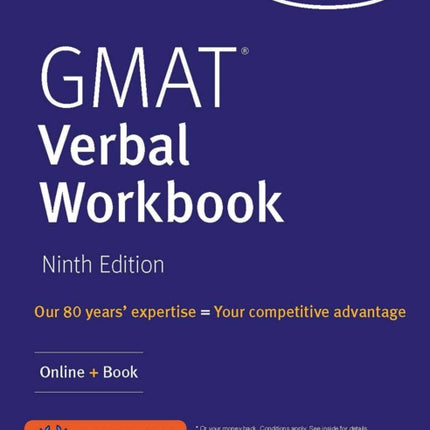 GMAT Verbal Workbook: Over 200 Practice Questions + Online