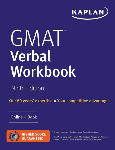 GMAT Verbal Workbook: Over 200 Practice Questions + Online