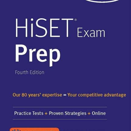 Hiset Exam Prep: Practice Tests + Proven Strategies + Online