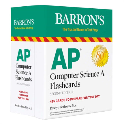 AP Computer Science A Flashcards: 425 Cards to Prepare for Test Day