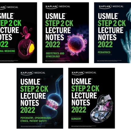 USMLE Step 2 CK Lecture Notes 2022 5book set