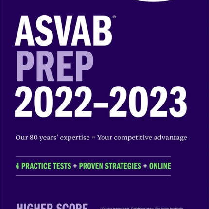 ASVAB Prep 2022-2023: 4 Practice Tests + Proven Strategies + Online