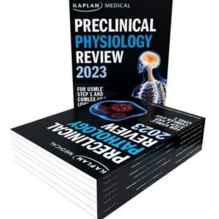 Preclinical Medicine Complete 7-Book Subject Review 2023: Lecture Notes for USMLE Step 1 and COMLEX-USA Level 1