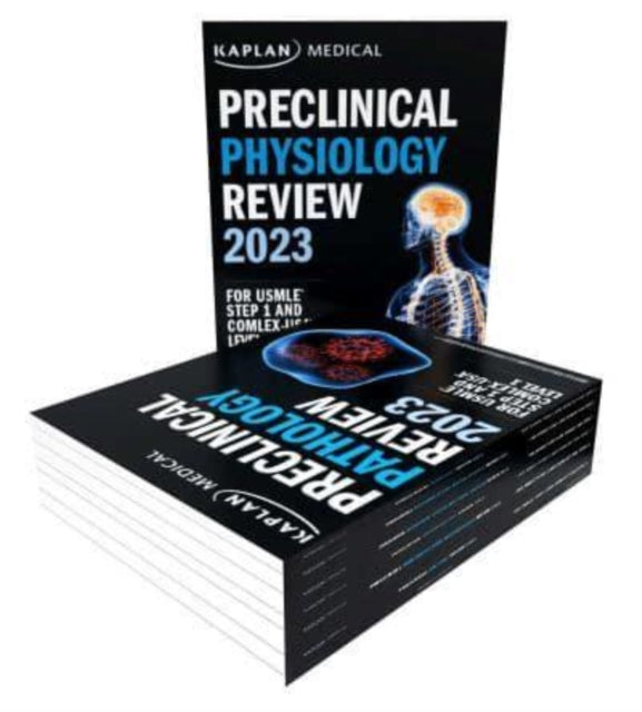 Preclinical Medicine Complete 7-Book Subject Review 2023: Lecture Notes for USMLE Step 1 and COMLEX-USA Level 1