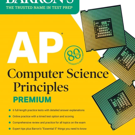 AP Computer Science Principles Premium 2023 6 Practice Tests  Comprehensive Review  Online Practice