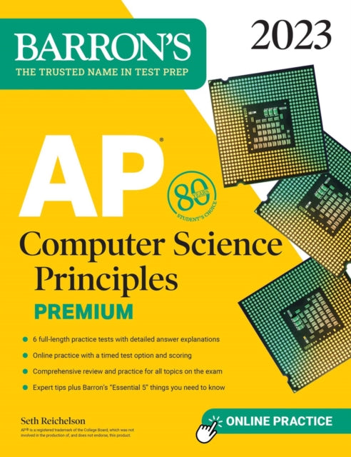 AP Computer Science Principles Premium 2023 6 Practice Tests  Comprehensive Review  Online Practice