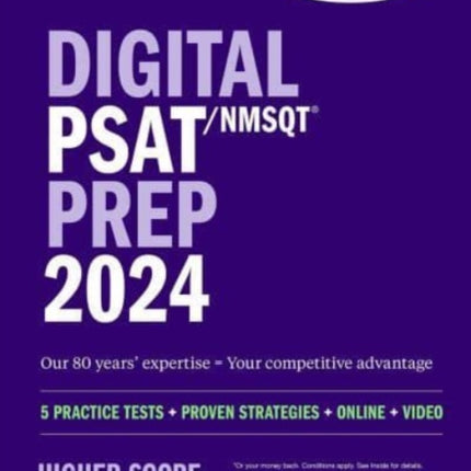 Digital PSAT/NMSQT Prep 2024 with 1 Full Length Practice Test, Practice Questions, and Quizzes