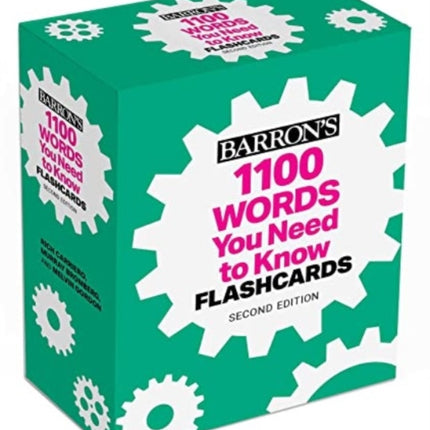 1100 Words You Need to Know Flashcards, Second Edition