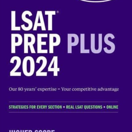 LSAT Prep Plus 2024  Strategies for Every Section  Real LSAT Questions  Online