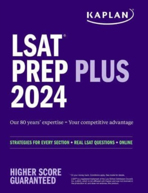 LSAT Prep Plus 2024  Strategies for Every Section  Real LSAT Questions  Online