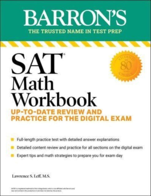 SAT Math Workbook UptoDate Practice for the Digital Exam