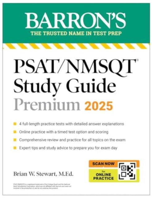 PSATNMSQT Premium Study Guide 2025 2 Practice Tests  Comprehensive Review  200 Online Drills