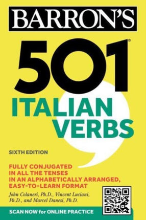 501 Italian Verbs Sixth Edition