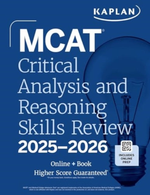 MCAT Critical Analysis and Reasoning Skills Review 20252026