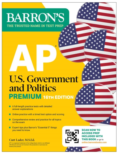 AP U.S. Government and Politics Premium Sixteenth