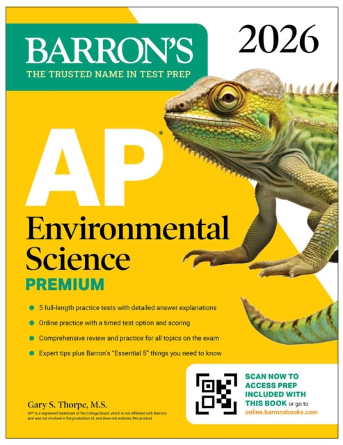 AP Environmental Science Premium 2026 Prep Book
