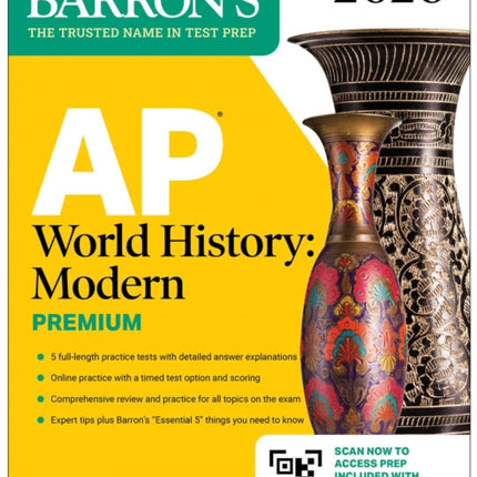 AP World History Modern Premium 2026 Prep Book