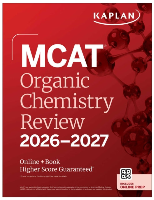 MCAT Organic Chemistry Review 20262027