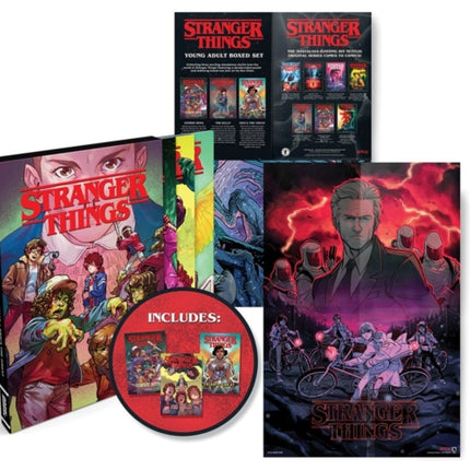 Stranger Things Graphic Novel Boxed Set (zombie Boys, The Bully, Erica The Great)