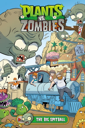 Plants vs. Zombies Volume 24 The Big Spitball