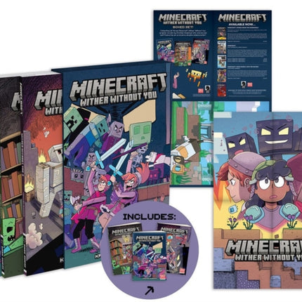 Minecraft: Wither Without You Boxed Set (graphic Novels)