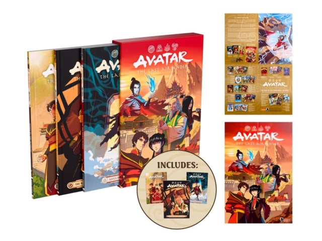 Avatar The Last AirbenderFire and Family Treasury Boxed Set