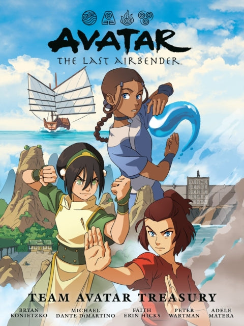 Avatar The Last Airbender  Team Avatar Treasury Library Edition