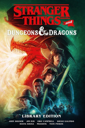Stranger Things and Dungeons  Dragons Library Edition