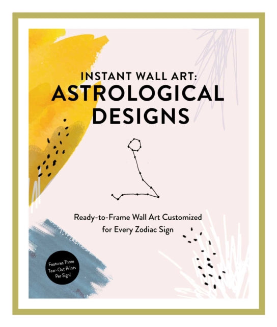 Instant Wall Art: Astrological Designs: Ready-to-Frame Wall Art Customized for Every Zodiac Sign