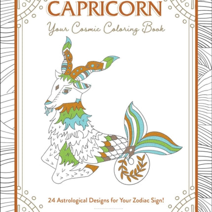 Capricorn Your Cosmic Coloring Book