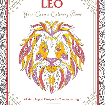 Leo Your Cosmic Coloring Book