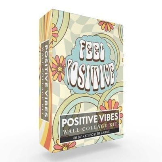 Positive Vibes Wall Collage Kit: 60 (4" × 6") Poster Cards