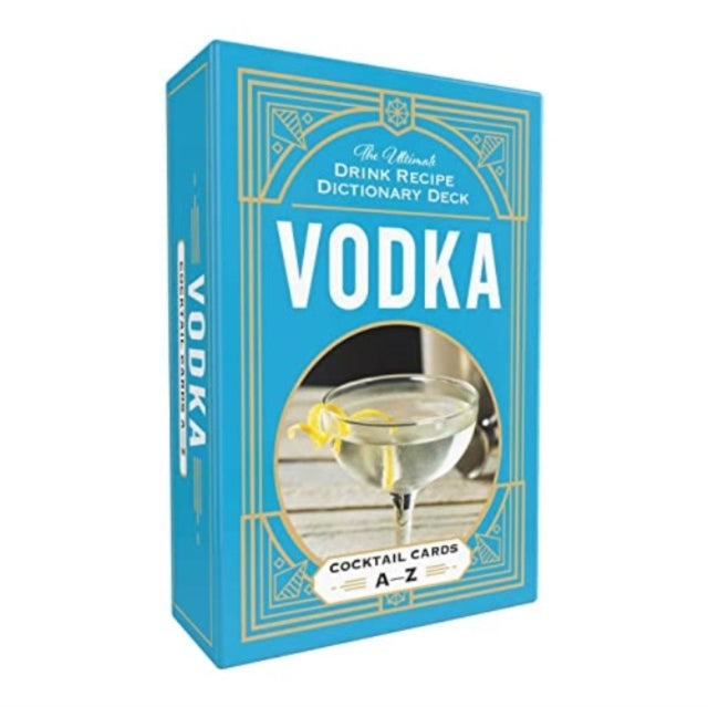 Vodka Cocktail Cards A–Z: The Ultimate Drink Recipe Dictionary Deck