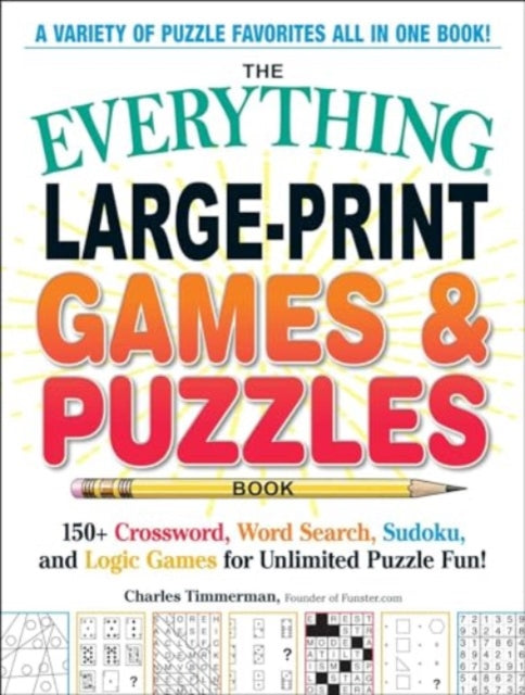 The Everything LargePrint Games  Puzzles Book