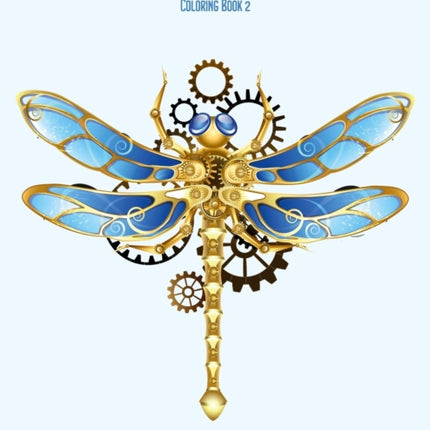 Steampunk Coloring, Book 2
