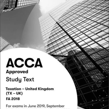 ACCA Taxation FA2018