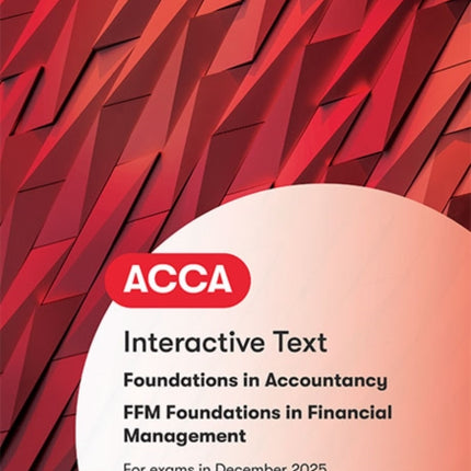 FIA Foundations in Financial Management FFM