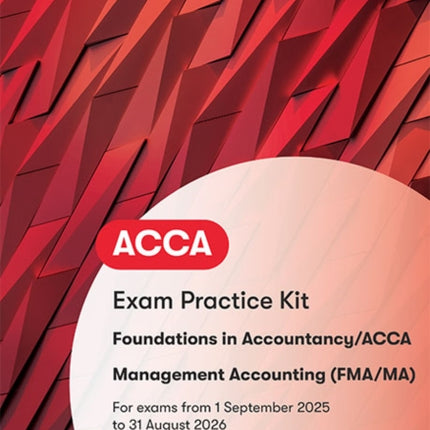 FIA Foundations in Management Accounting FMA