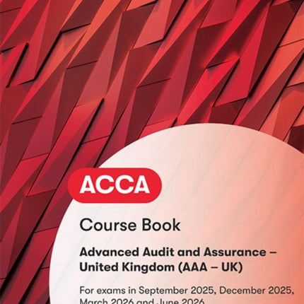 ACCA Advanced Audit and Assurance UK