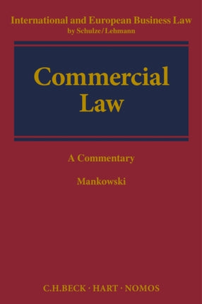 Commercial Law: A Commentary