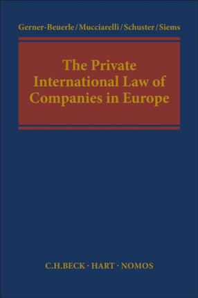 The Private International Law of Companies in Europe