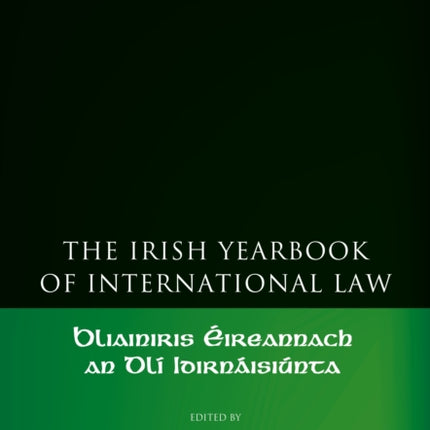 The Irish Yearbook of International Law, Volume